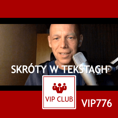 VIP776: Częste skróty w języku polskim | Learn Polish Webinar