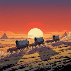 learn polish watching covered wagon